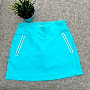 Nike Golf Women's Tour Performance Pull On Dri-fit Skort Color Aqua Size M